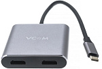 1000541858 Кабель-адаптер/ Кабель-адаптер USB3.1 Type-CM-->2*HDMI+USB3.0+PD charging VCOM <CU450>