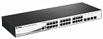 Коммутатор D-Link DGS-1210-28/ME/A2 24x1Гбит/с 24xКомбо(1000BASE-T/SFP) 4SFP управляемый