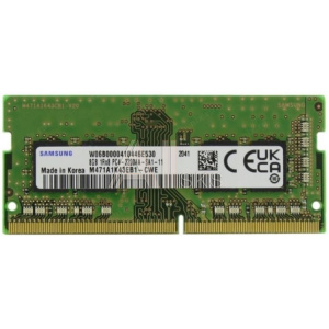 1836986 Samsung DDR4 8Gb 3200MHz M471A1K43EB1-CWE OEM PC4-25600 CL19 SO-DIMM 260-pin 1.2В original single rank