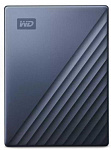 1498280 Жесткий диск WD Original USB-C 2Tb WDBC3C0020BBL-WESN My Passport Ultra 2.5" синий
