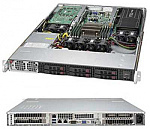 1079113 Сервер SUPERMICRO Платформа SYS-1018GR-T x6 2.5" SATA C612 1G 2P 2x1400W