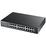 1000602035 Коммутатор/ ZYXEL GS1900-24E, Smart L2 switch rack 19 ", 24xGE, desktop, silent