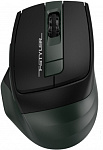 1379899 Мышь A4Tech Fstyler FB35 зеленый/черный оптическая (2000dpi) беспроводная BT/Radio USB для ноутбука (6but)