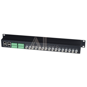 1000665801 Приёмопередатчик/ SC&T Пассивный 16-канальный приёмопередатчик HDCVI/HDTVI/AHD по витой паре CAT5e/6, до 5Mpix