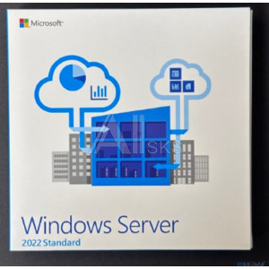 P73-08495 Windows Server 2022 Standard CAL 16 Core License Pack BOX + 5 CALS