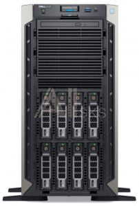 1623811 Сервер DELL PowerEdge T340 1xE-2276G 1x16Gb 1RUD x8 1x1.2Tb 10K 2.5"/3.5" SAS H330 FH iD9En 1G 2P 1x495W 3Y NBD (PET340RU1-04)