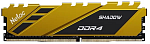 NTSDD4P36SP-08Y Netac Shadow 8GB DDR4-3600 (PC4-28800) C18 18-22-22-42 1.35V XMP Memory module (DIMM) Yellow