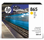 3ED84A Cartridge HP 865 для PageWide XL 4200/5200, желтый, 500 мл