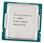 BX8070811600K CPU Intel Core i5-11600K (3.9GHz/12MB/6 cores) LGA1200 BOX, UHD Graphics 750 350MHz, TDP 125W, max 128Gb DDR4-3200, BX8070811600KSRKNU, 1 year