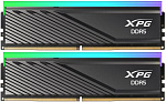 Память DDR5 2x16GB 6400MHz A-Data AX5U6400C3216G-DTLABRBK XPG Lancer RGB RTL PC5-51200 CL32 DIMM 288-pin 1.4В kit dual rank с радиатором Ret