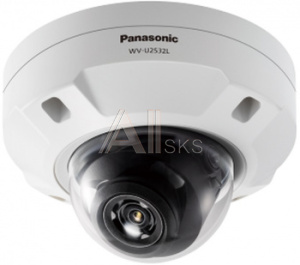 1368696 Камера видеонаблюдения IP Panasonic WV-U2532L 2.9-7.3мм цветная корп.:белый