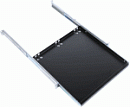 ТСВ-К4-9005 ЦМО Полка клавиатурная с телескопическими направляющими, регулируемая глубина 455-740 мм, цвет черный