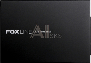 1000681778 Твердотельный накопитель Foxline SSD X17, 2048GB, 2.5" 7mm, SATA3, 3D QLC, R/W 550/510MB/s, IOPs 95 000/55 000, TBW 960, DWPD 0.6, metal case (2 года)