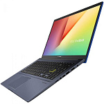 3204825 Ноутбук ASUS VivoBook Series 15 X513EA-BQ2886 15.6" 1920x1080/Intel Core i7-1165G7/RAM 8Гб/SSD 512Гб/Intel Iris Xᵉ Graphics/ENG|RUS/без ОС синий/1.8 к