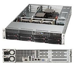 1166011 Серверная платформа 2U SATA BLACK SYS-6028R-WTR SUPERMICRO