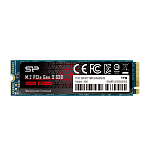 Solid State Disk Silicon Power P34A80 1Tb PCIe Gen3x4 M.2 PCI-Express (PCIe) 3400MBs/3000MBs SP001TBP34A80M28