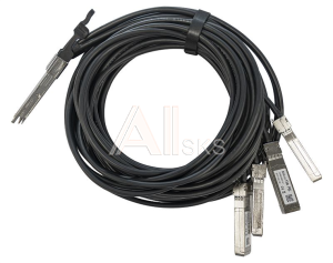 Q+BC0003-S+ MikroTik QSFP+ 40G break-out cable to 4x10G SFP+