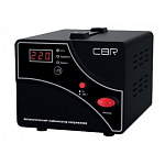 1866930 CBR Стабилизатор напряжения CVR 0207, 2000 ВА/1200 Вт, диапазон вход. напряж. 140–260 В, точность стабилизации 8%, LED-индикация, вольтметр, 2 евророз