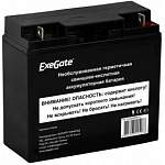 1801865 Exegate EX285954RUS Аккумуляторная батарея DT 1217 (12V 17Ah, клеммы F3 (болт М5 с гайкой))