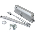 11022534 Notedo DC-180 (silver) Доводчик EN7, с рычажной тягой, цвет - серебро.