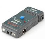 1458681 Gembird NCT-2 Тестер LAN Cablexpert , 100/1000 Base-TX, для UTP, STP, RJ-11, USB-кабеля