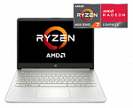 1401493 Ноутбук HP 14s-fq0040ur Ryzen 7 4700U 16Gb SSD512Gb AMD Radeon 14" IPS FHD (1920x1080) Windows 10 silver WiFi BT Cam