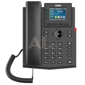 11004628 Телефон IP Fanvil X303P c б/п черный