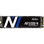 1990128 Твердотельный накопитель Netac NV5000-N 2Tb [NT01NV5000N-2T0-E4X] M.2 2280, PCI-E 4.0 x4, 3D NAND, 4800/4400MBs, NVMe 1.4, 1280TBW