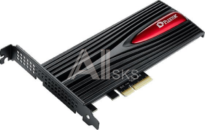 SSD PLEXTOR M9Pe 256Gb HHHL PCIe Gen3x4, R3000/W1000 Mb/s, IOPS 180K/160K, MTBF 1.5M, TLC, 160TBW, with HeatSink, Retail (PX-256M9PeY)