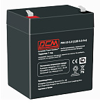 1000612789 Батарея POWERCOM PM-12-5.0, напряжение 12В, емкость 5А*ч, макс. ток разряда 75А, макс. ток заряда 1.5А, свинцово-кислотная типа AGM, тип клемм T2(250)