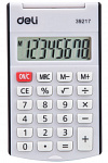 1189155 Калькулятор карманный Deli E39217/BLACK черный 8-разр.