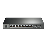 1000745122 Коммутатор TP-Link Коммутатор/ 8-port gigabit Smart PoE+ Switch with 2 SFP uplink ports,desktop mount, 8 802.3af/at compliant PoE+ ports, 2 SFP uplink ports, 58W PoE