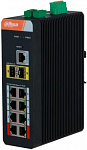 Коммутатор Dahua DH-IS4210-8GT-120 (L2) 8x1Гбит/с 2SFP 8PoE 120W управляемый