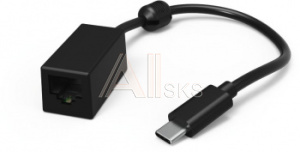1121039 Адаптер Hama 00177104 USB Type-C (m) RJ-45 (f) 0.1м