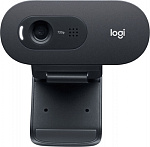 1892218 Камера Web Logitech C505 черный 1.2Mpix (1280x720) USB2.0 с микрофоном для ноутбука (960-001364)