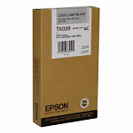 806262 Картридж струйный Epson T6039 C13T603900 светло-серый (220мл) для Epson St Pro 7880/9880