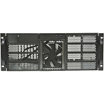1889000 Procase RE411-D8H5-FS-65 Корпус 4U server case,8x5.25+5HDD,черный, без блока питания 2U,глубина 650мм,MB EEATX 13.68"x13",панель вентиляторов 3х120