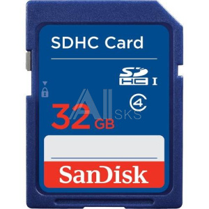 1286414 Карта памяти SDHC 32GB SDSDB-032G-B35 SANDISK