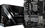 1012252 Материнская плата Asrock Z370 PRO4 Soc-1151v2 Intel Z370 4xDDR4 ATX AC`97 8ch(7.1) GbLAN RAID+VGA+DVI+HDMI