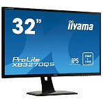 1530714 LCD IIYAMA 31.5" XB3270QS-B1 (A) черный {IPS 2560x1440 75Hz 4ms 16:9 1200:1 250cd 178/178 10bit(8bit+FRC) DVI HDMI1.4 DisplayPort1.2 2x3W VESA}