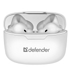 1855524 Defender Twins 903 белый,TWS, Bluetooth [63903]