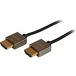 1960328 Filum Кабель HDMI Pro 1 м., slim, ver.2.1, мет. разъемы, медь, черный, разъемы: HDMI A male-HDMI A male, пакет. [FL-CProSL2.1-HM-HM-1M] (901876)