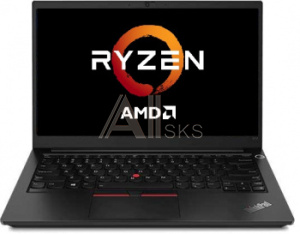 1554810 Ноутбук Lenovo ThinkPad E14 G3 AMD Ryzen 5 5500U 8Gb SSD256Gb AMD Radeon 14" IPS FHD (1920x1080) noOS black WiFi BT Cam