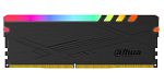 DHI-DDR-C600URG16G36D Dahua C600 DIMM 16GB (2x8GB) DDR4-3600 (PC4-28800) CL18, 1.35V RGB Heatsink, Gray