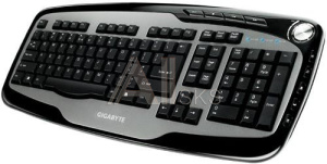 1140947 Клавиатура USB RUS BLACK GK-K6800V2 GIGABYTE