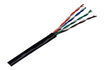 IRB11031 IRBIS UTP Кат.5e 4 пары, 0.48мм медь, PE 305м, черный, внешний на катушке