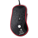 1857496 Gembird MG-790 черный USB {Мышь игровая, 800-2400DPI, 5кн+колесо-кнопка, подсветка, 1,5 м.}