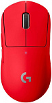 2004478 Мышь Logitech G PRO X SUPERLIGHT красный оптическая (25600dpi) беспроводная USB (4but)