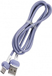 1433037 Кабель Redline Candy УТ000021997 USB (m)-USB Type-C (m) 1м фиолетовый