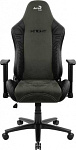 1166023 Кресло игровое Aerocool KNIGHT FUZE DUSK Hunter Green черный/зеленый сиденье черный/зеленый эко.кожа/ткань крестов.
